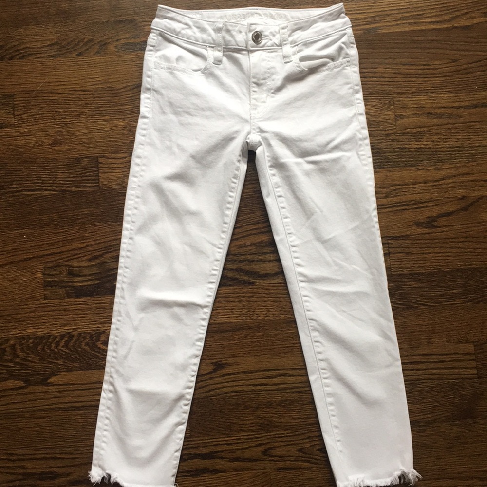 White jeans